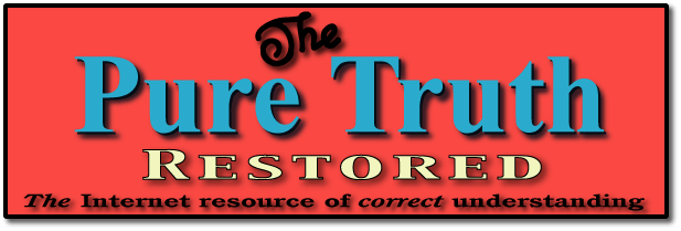 The Pure Truth Restored Magazine